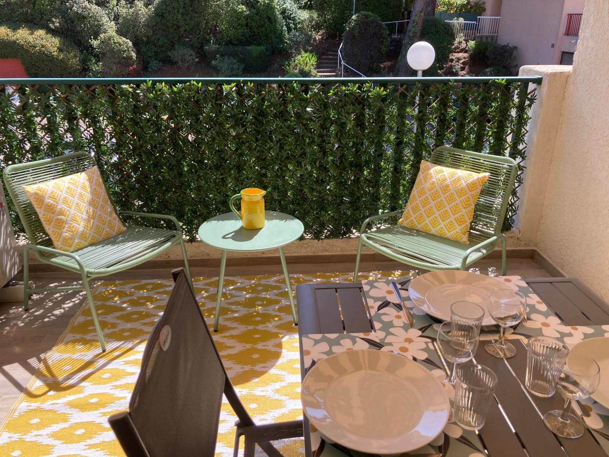 Studio 110 Grande Terrasse Proche Mer Bandol Exterior foto